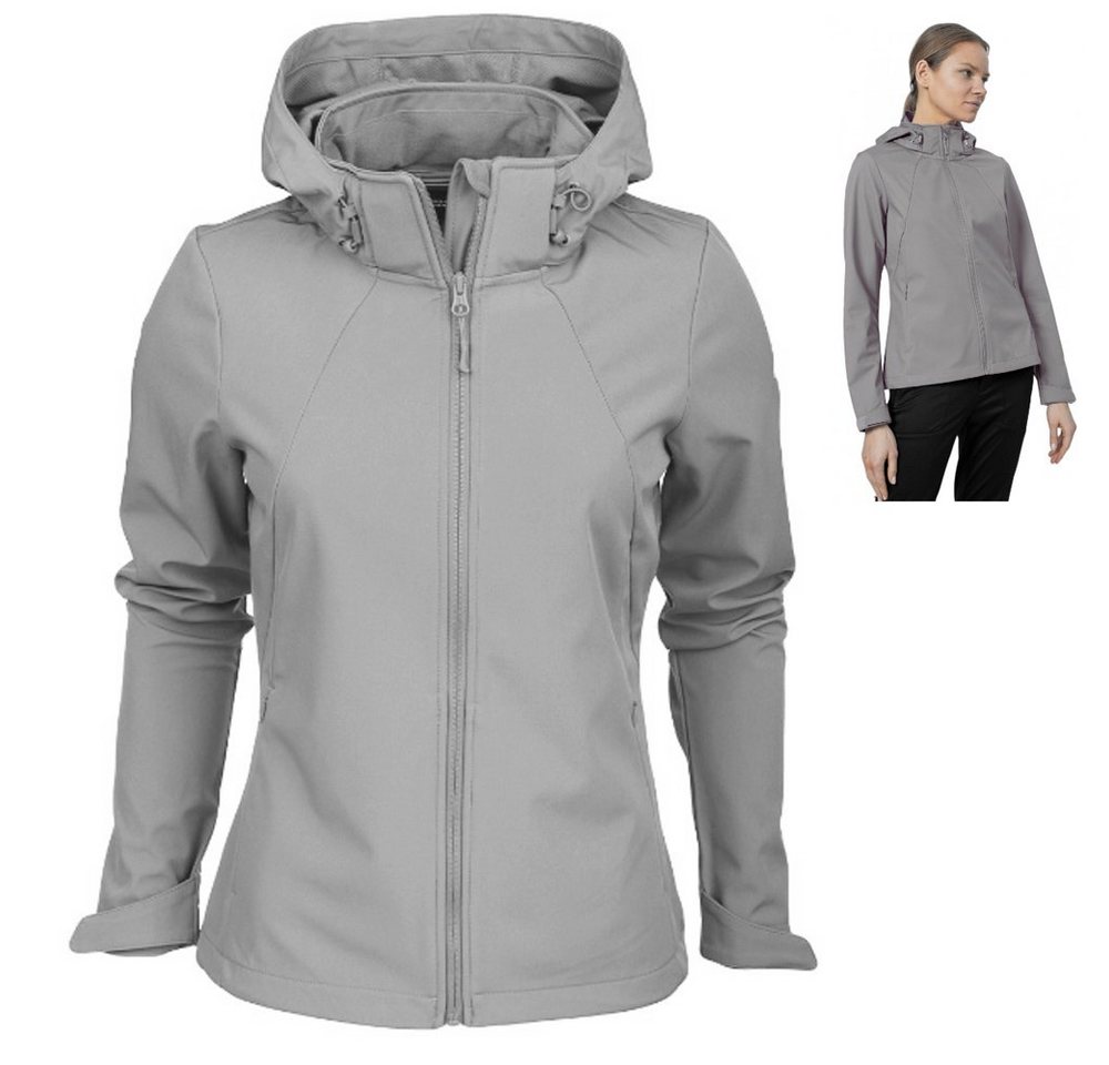 4F Hardshelljacke 4F - Neo Dry 5 000 - Damen Softshelljacke - grau melange von 4F