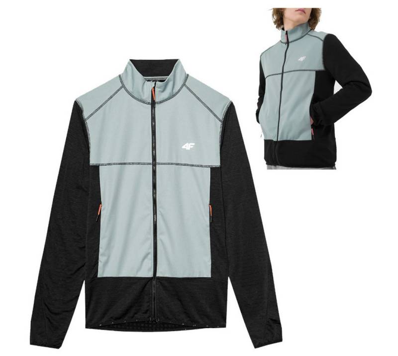 4F Hardshelljacke NEODRY - 4F Herren Jacke Sportjacke Regenjacke Softshell, grau von 4F