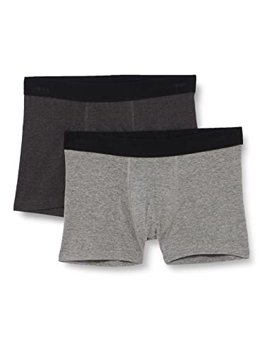 4F Herren Boxer Shorts M022 (2pack) Hipster, Multicolour Melange, von 4F