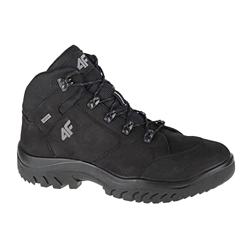 4F Herren H4Z21-OBMH251-21S_41 Trekking Shoes,Winter Boots, Black, EU von 4F