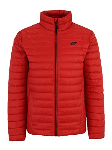 4F Herren H4Z22-kump003 Mantel, Rot, XXL von 4F