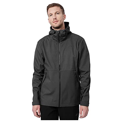 4F Herren M043 Softshell Jacket, Dunkelgrau (40), Large von 4F