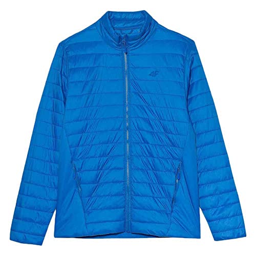 4F Herren M084 DOWN Jacket, blau, XL von 4F