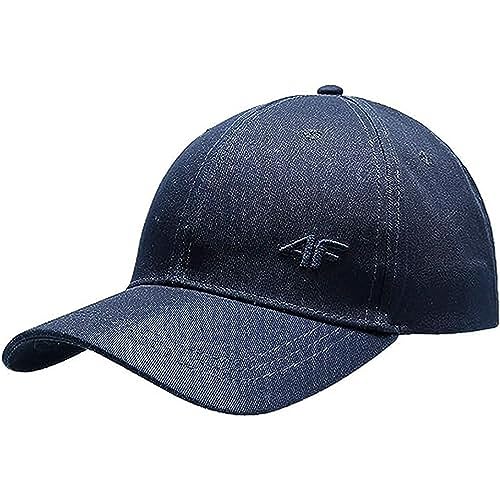 4F Herren M119 Baseball Cap, Marineblau, 56 von 4F