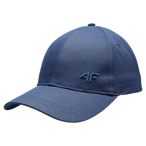 4F Herren M120 Baseball Cap, Jeansblau, 56 von 4F