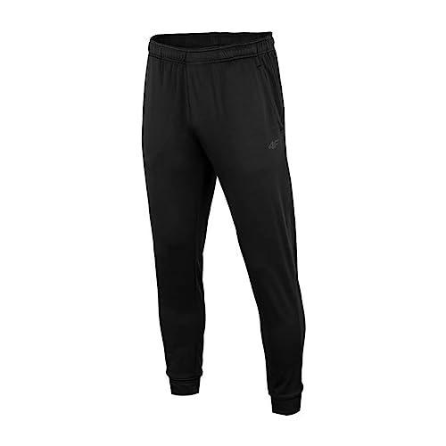 4F Herren Men's Functional Spmtr350 Trousers FNK, Tiefschwarz, L von 4F