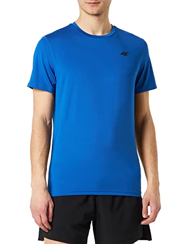 4F Herren Men's Functional T-Shirt Tsmf351 Tshirt FNK, Kobaltblau, M von 4F