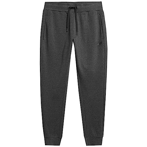 4F Herren Men's Spmd350 Trousers, Dark Grey Melange, XXL von 4F