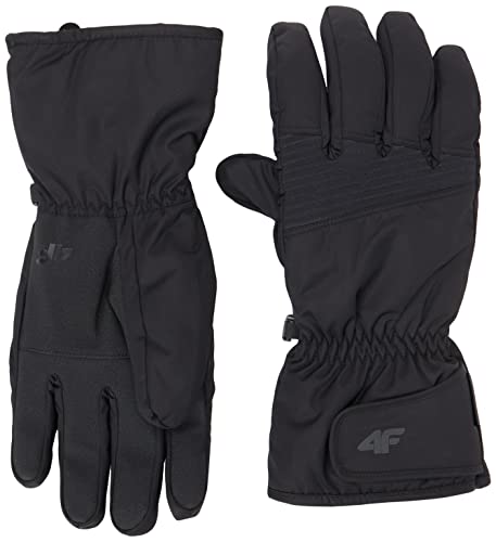 4F Herren SKI Gloves REM001 Jeans, DEEP Black, XL von 4F