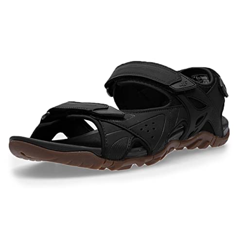 4F Herren Sandals, Black, 42 EU von 4F