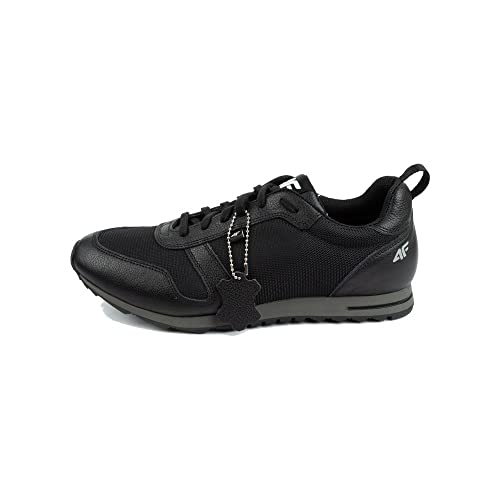 4F Herren Sneakers, Black, 41 EU von 4F