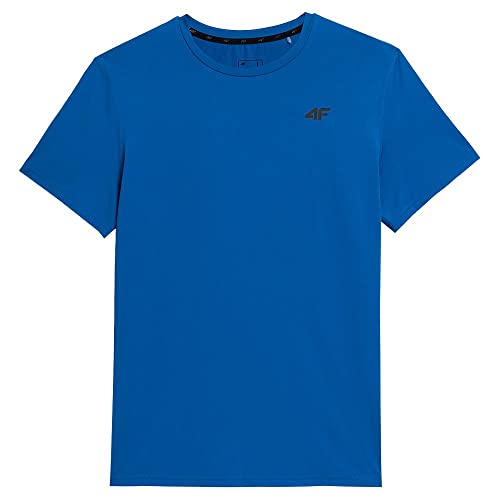 4F Herren T-Shirt M259 Tshirt FNK, Kobaltblau, XXL von 4F