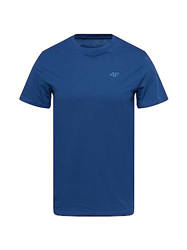 4F Herren t-Shirt, Tsm352 Tshirt, Jeansblau, S von 4F
