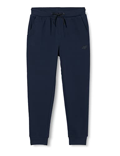 4F JUNIOR Jungen Trousers CAS M131 Hose, Navy, von 4F