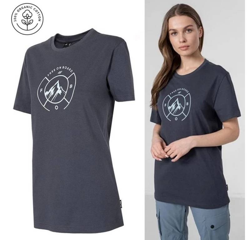 4F T-Shirt 4F FOB - Damen T-Shirt, aus Bio Baumwolle von 4F