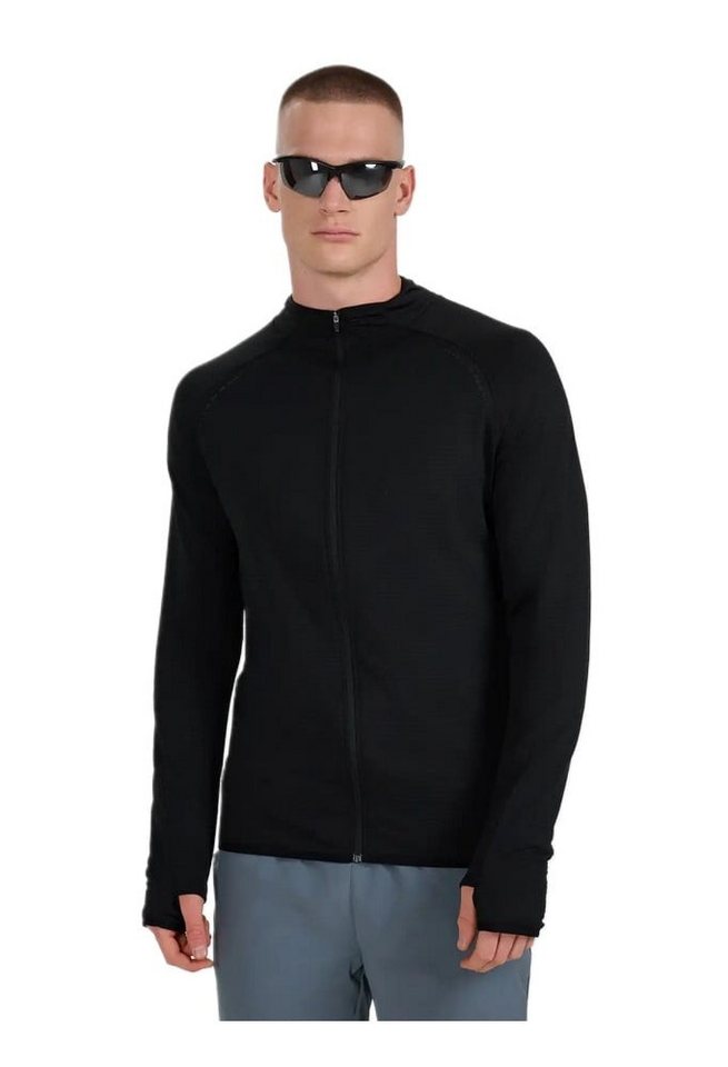 4F Laufjacke FNK M575 (schnelltrocknend, bequeme Passform) schwarz Herren von 4F