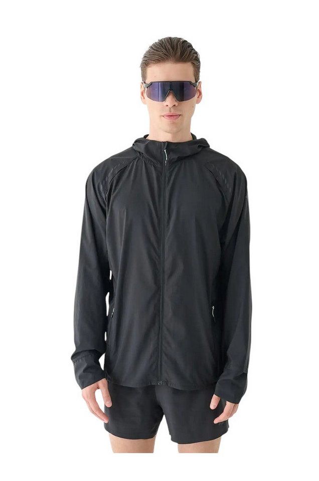 4F Laufjacke Technical M553 (leicht, atmungsaktiv) anthrazitgrau Herren von 4F