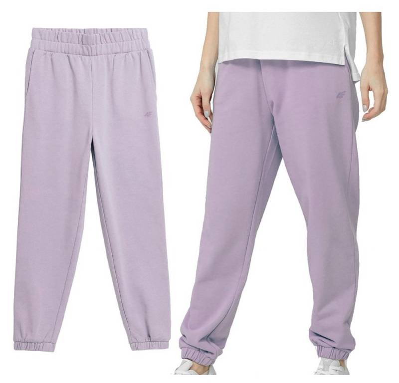 4F Leggings 4F - Damen Sweathose, Jogginghose, rosa von 4F