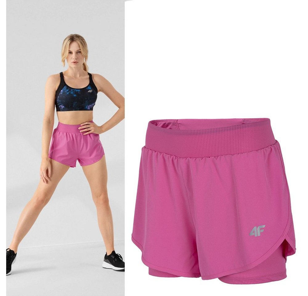 4F Leggings 4F - Damen Trainingsshorts Shorts in Shorts" - pink" von 4F