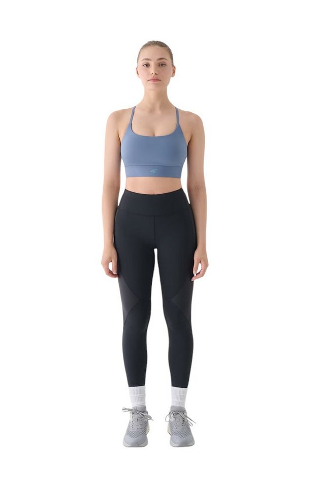 4F Leggings FNK (schnelltrocknend, hoher Bund) anthrazitgrau Damen von 4F