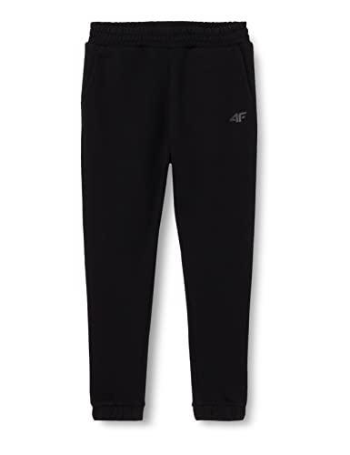 4F Mädchen Girl's Jspdd002 Trousers, Tiefschwarz, 134 cm von 4F