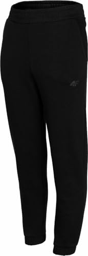 4F Mädchen Girl's Jspdd002 Trousers, Tiefschwarz, 146 cm von 4F