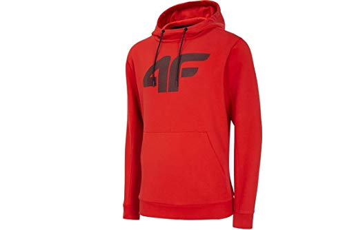 4F Mens NOSH4-BLM002-62S_L Sweatshirt, red, L von 4F