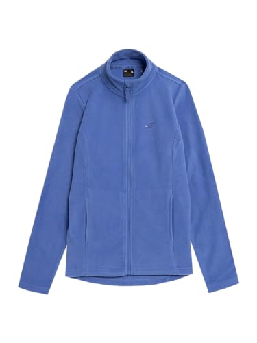 4F Regular Fit Fleecejacke mit Stehkragen für Damen KOBALT XL von 4F