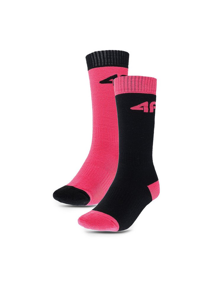 4F Sneakersocken 2er-Set hohe Kindersocken 4FJWAW23UFSOF116 90N 4F Sneakersocken 2er-Set hohe Kindersocken 4FJWAW23UFSOF116 90N von 4F