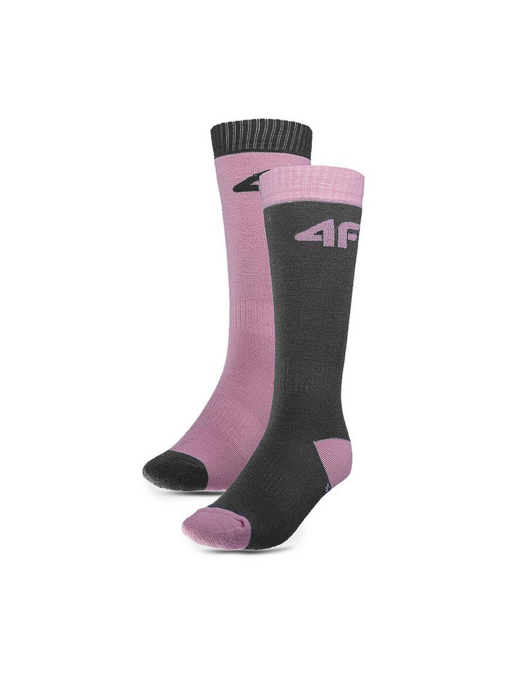 4F Sneakersocken 2er-Set hohe Kindersocken 4FJWAW23UFSOF116 92S von 4F