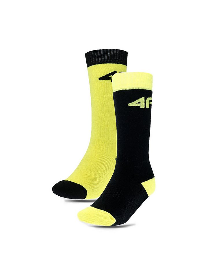 4F Sneakersocken 2er-Set hohe Kindersocken 4FJWAW23UFSOM120 90N von 4F