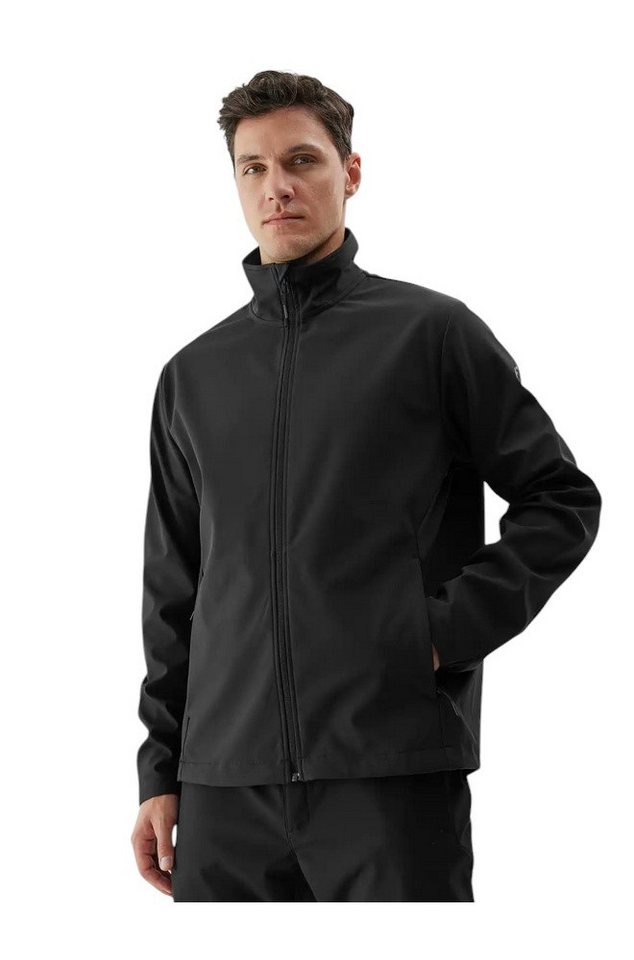 4F Softshelljacke M284 Softshell (Stehkragen, wasserabweisend) schwarz Herren von 4F