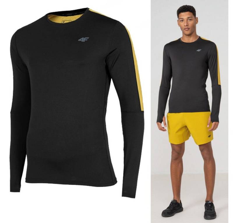 4F T-Shirt 4F - Herren Trainingsshirt mit Unterarmbelüftung von 4F