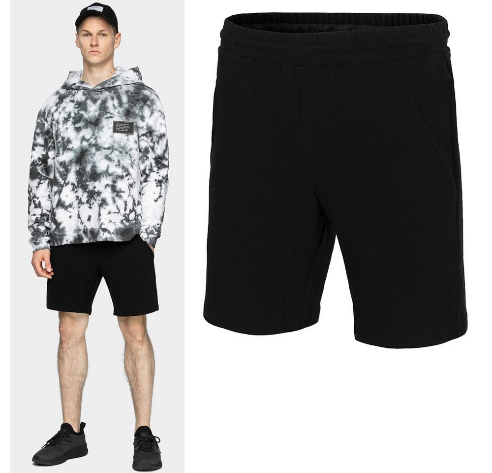 4F Trainingstights Outhorn - kurze Baumwollshorts Sweatshort Herren, schwarz von 4F