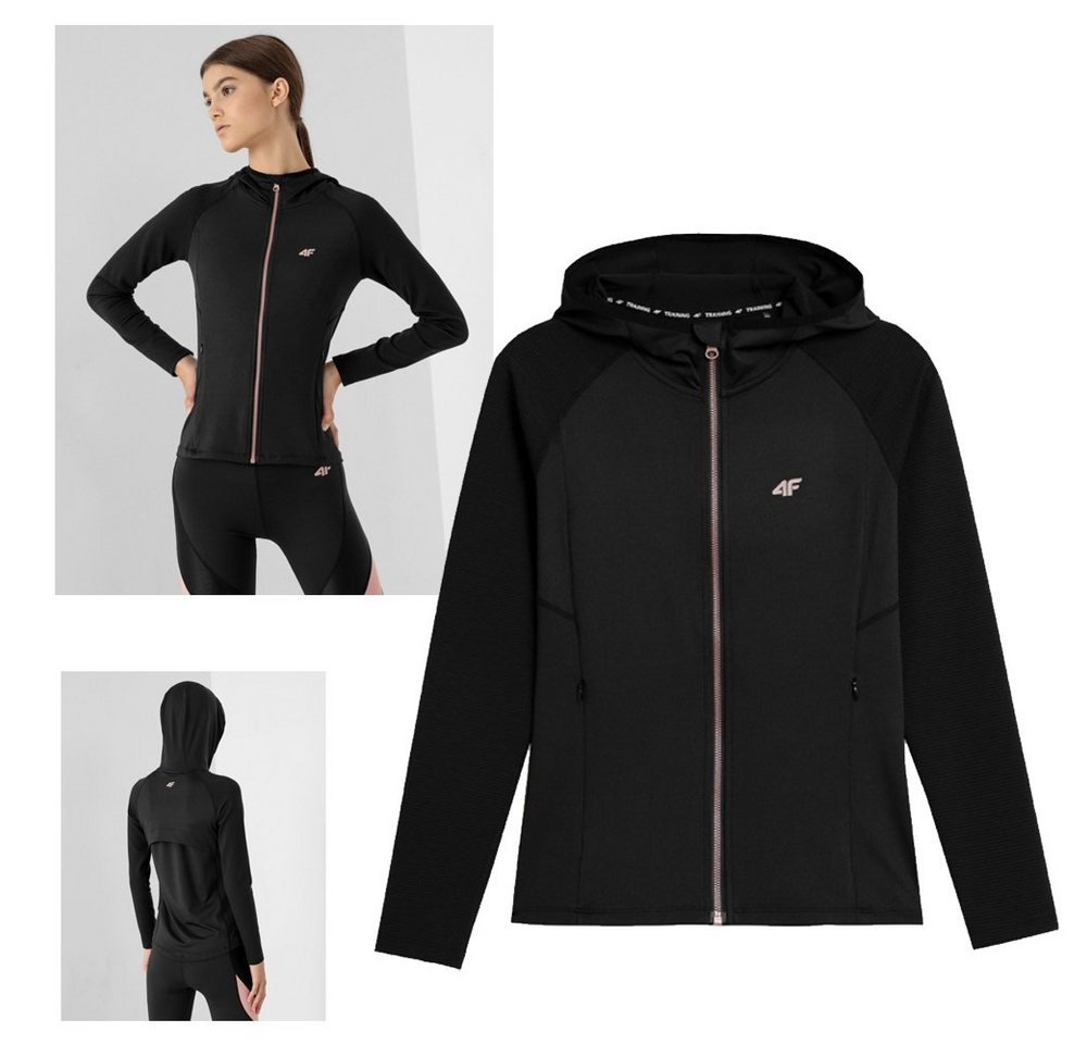 4F Trekkingjacke 4F - Damen Sport Fitnessjacke, Laufjacke - schwarz von 4F