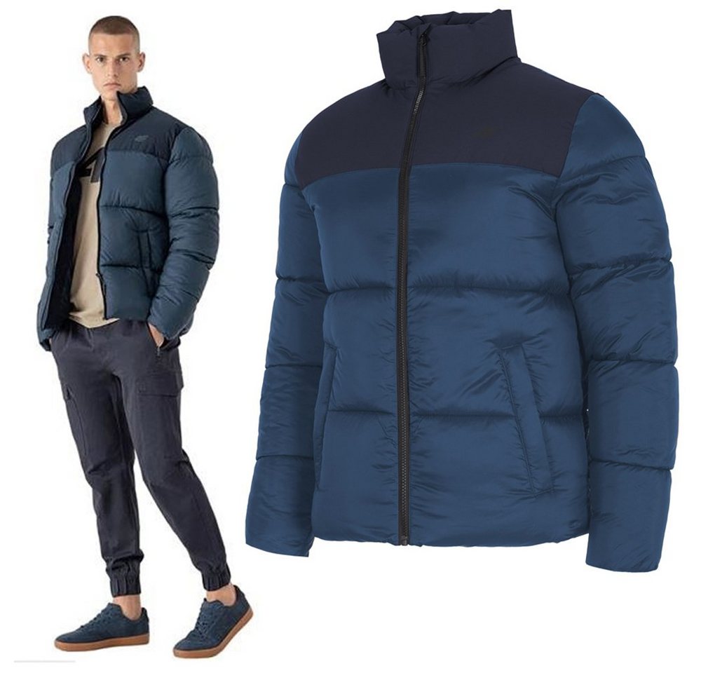 4F Trekkingjacke 4F - Herren Winterjacke Steppjacke - navy von 4F