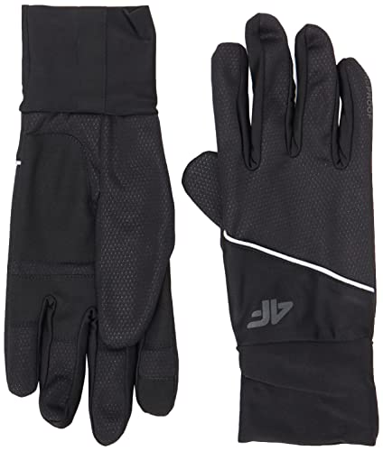 4F Unisex Gloves REU007 Jeans, DEEP Black, M von 4F