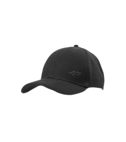 4F Unisex U271 Baseballkappe, Tiefschwarz, L/XL von 4F