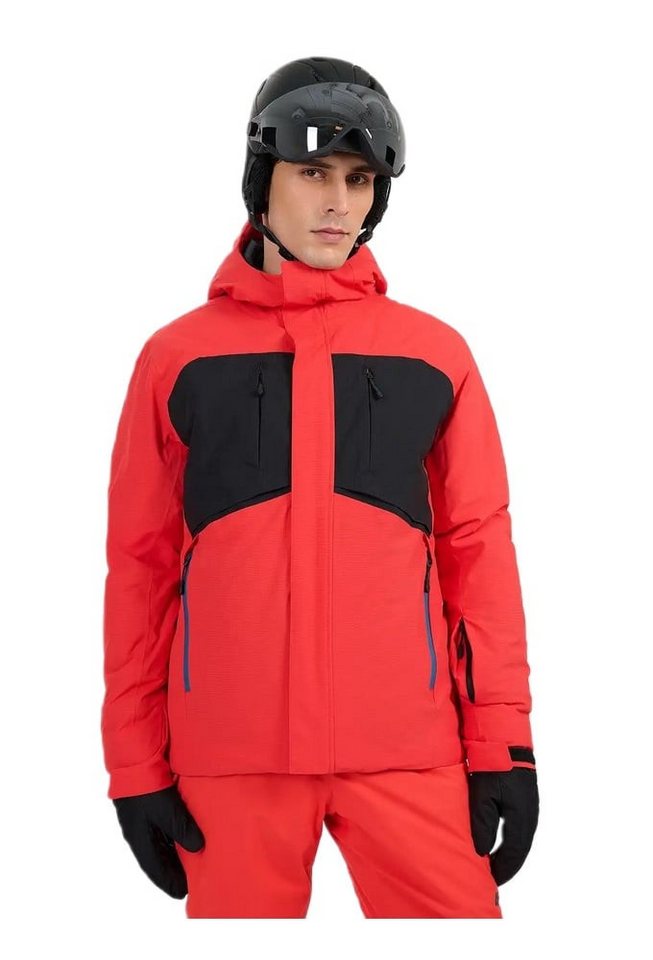 4F Winterjacke Winter-Skijacke Technical M0791 (wasserdicht, warm) rot Herren von 4F