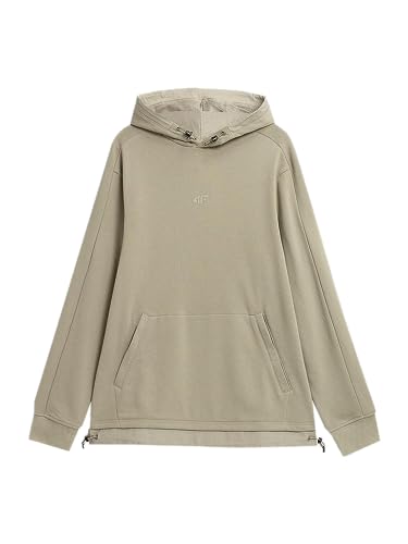 Herren Kapuzenpullover Olive, XXL, Olive, XXL von 4F