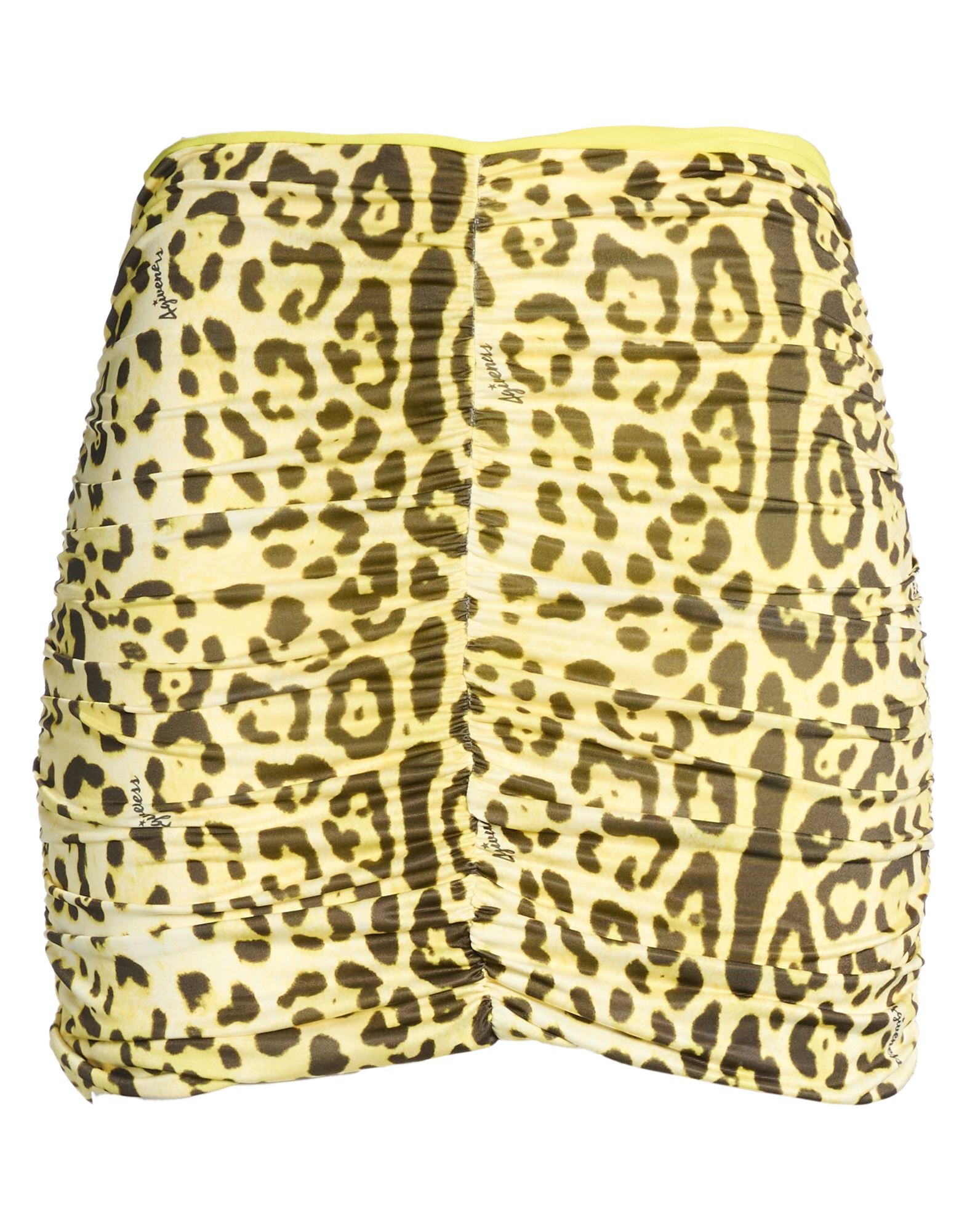 4GIVENESS Minirock Damen Gelb von 4GIVENESS