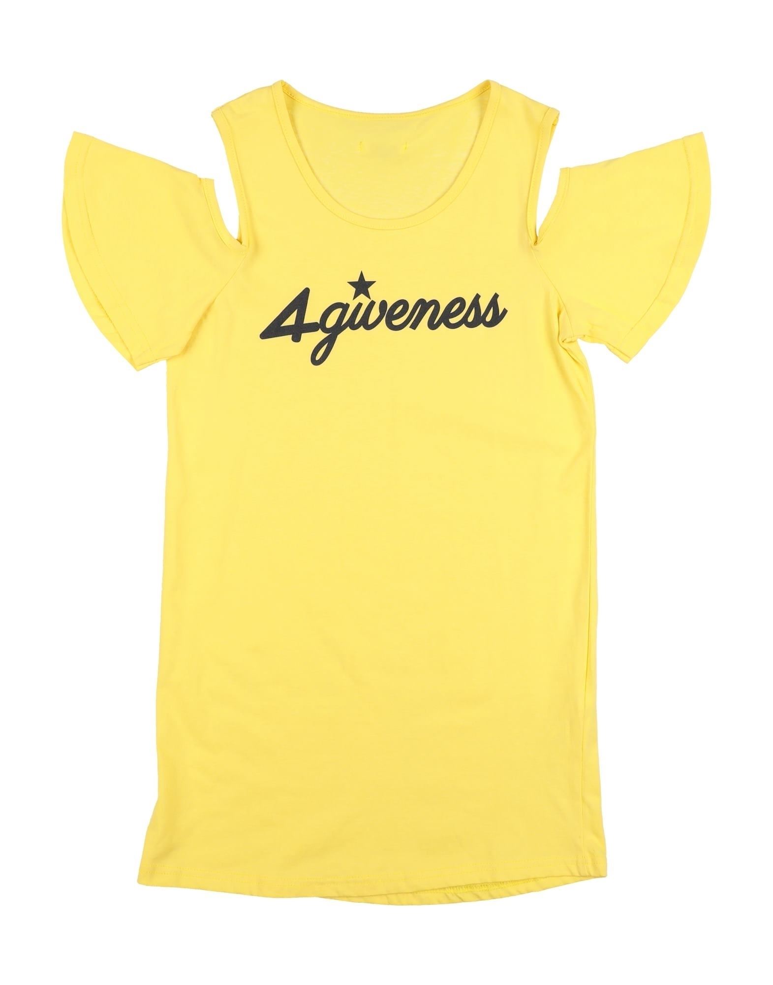4GIVENESS T-shirts Kinder Gelb von 4GIVENESS