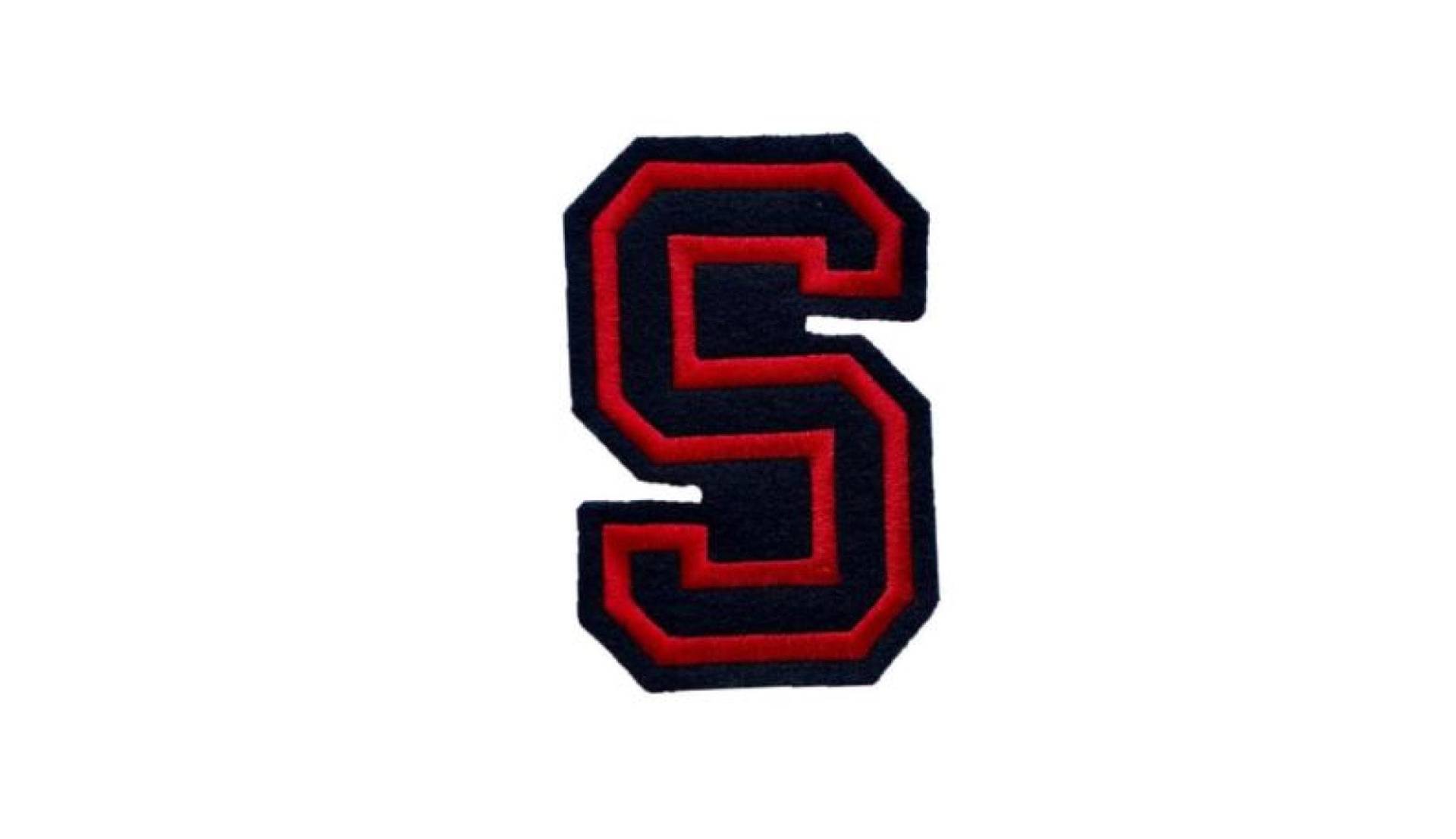 1" Gestickte Buchstaben Buchstabenaufnäher Für Jacken Varsity Outline Font von 4HorsemenPatches