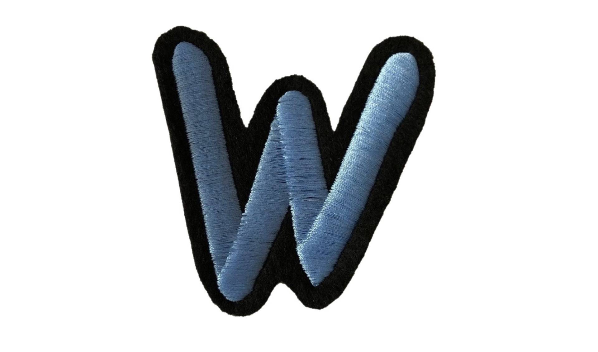 2 "Gestickte Buchstaben Aufnäher Für Jacken Buchstaben-Aufnäher Kinderschrift Im Teddybär-stil von 4HorsemenPatches