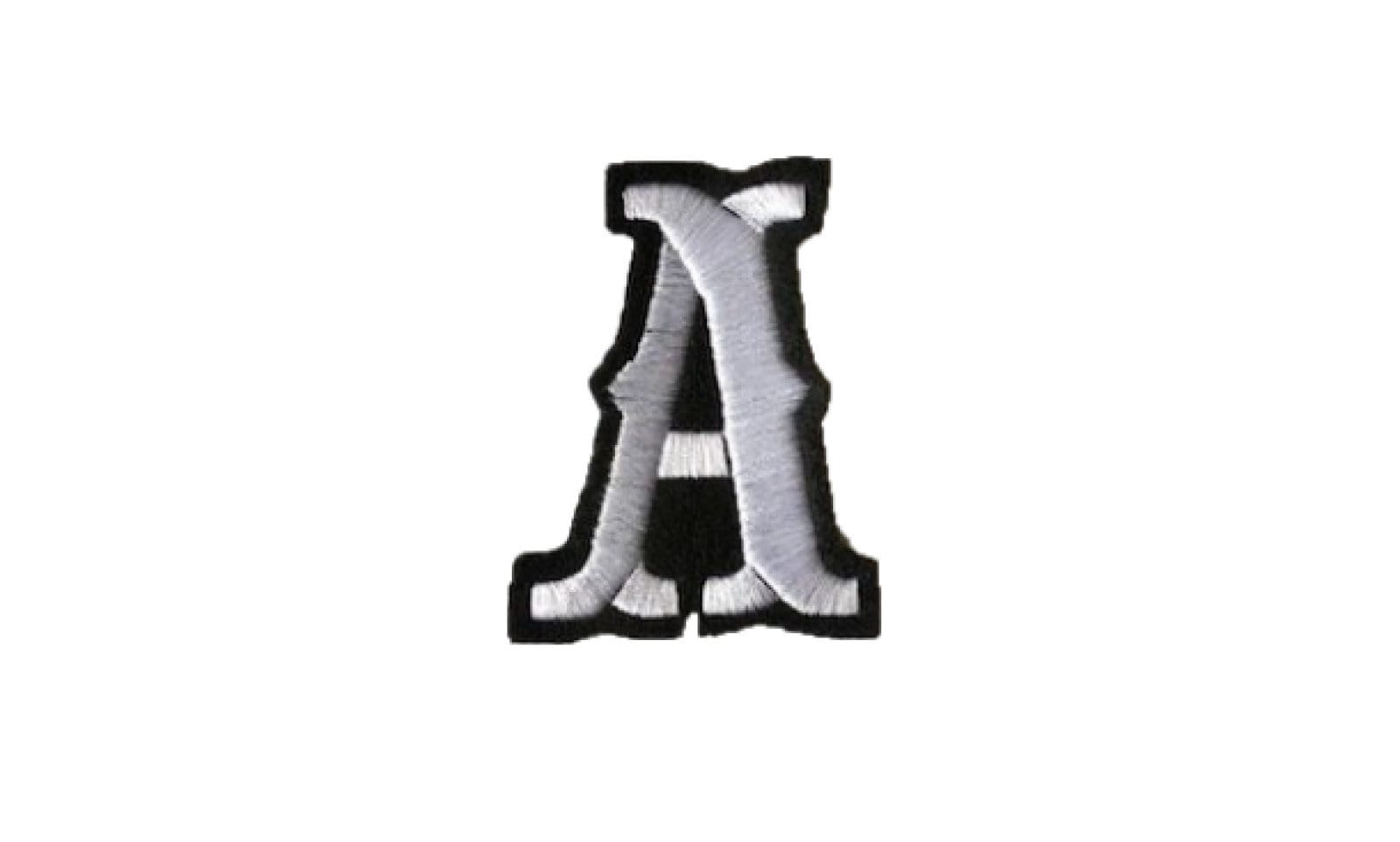 3" Initial Buchstaben Buchstabe Aufnäher Für Jacken Individuell Gestickt von 4HorsemenPatches