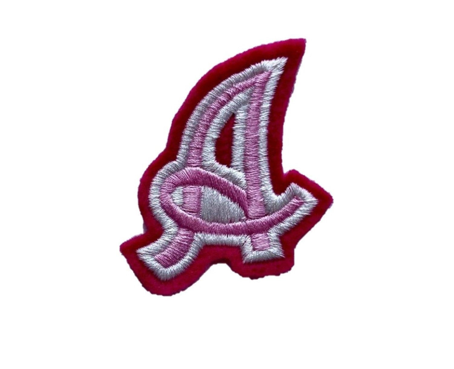 4 "Benutzerdefiniertes Eisen Auf Personalisierte Aufnäher-Monogramm-Schriftbuchstaben Für Jacken von 4HorsemenPatches