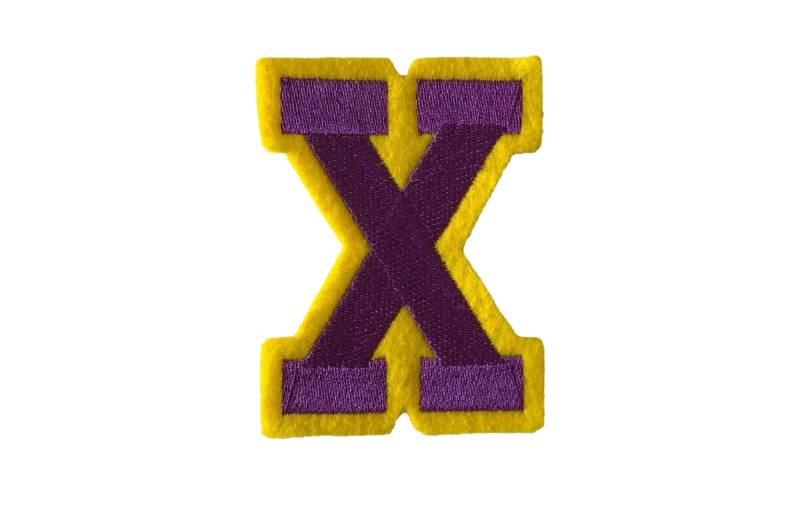 7" Varsity Letterman Buchstaben & Zahlen Aufnäher Für Jacken von 4HorsemenPatches