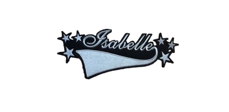 Eisen Auf Benutzerdefinierte Name Patches Für Brautjungfer Roben Und Jacken 9" - 13" von 4HorsemenPatches