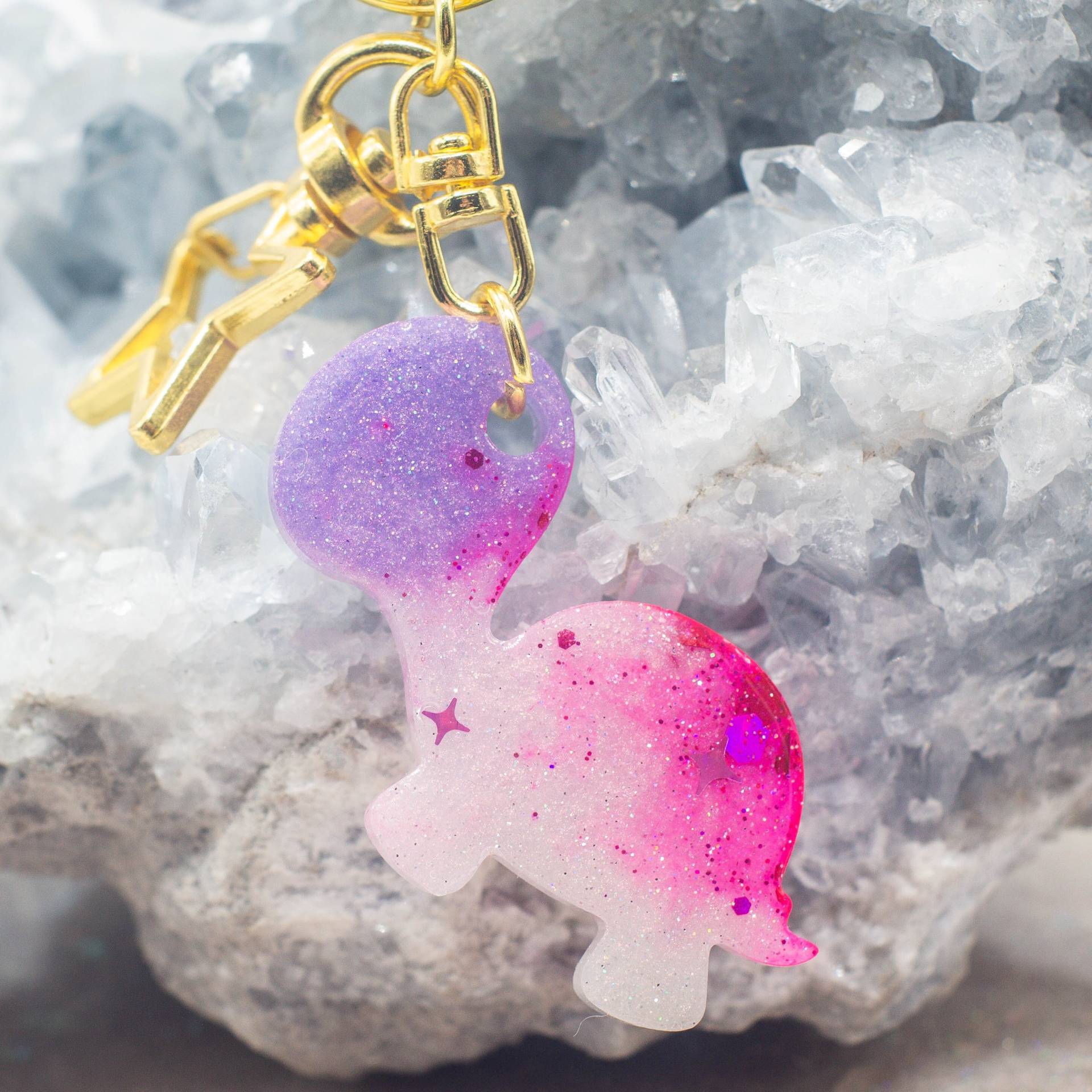 Schildkröte, Glitzernder Schlüsselanhänger Aus Epoxidharz, Kleine Geschenke, Schulranzen, Turnbeutel, Geschenkidee Jungs von 4Laliszeiten