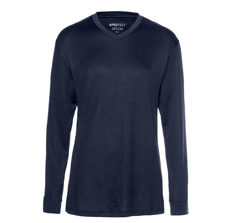 4PROTECT Longsleeve Textilfaser Langarm-Shirt Austin von 4PROTECT